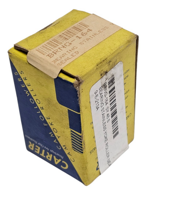 NIB CARTER SY-48-S NEEDLE YOKE ROLLER STAINLESS STEEL 1.50 INCH