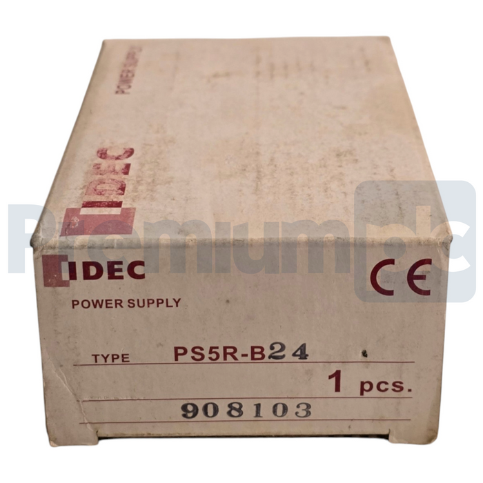 IDEC PS5R-B24 | PS5R Series Power Supply 15W 24VDC 0.6A DIN Rail Mount NSMP