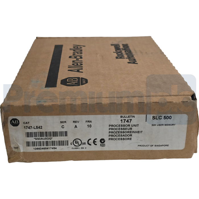 Allen-Bradley 1747-L542 /C SLC 500 5/04 Processor Unit 32K Memory FRN: 10 NSMP