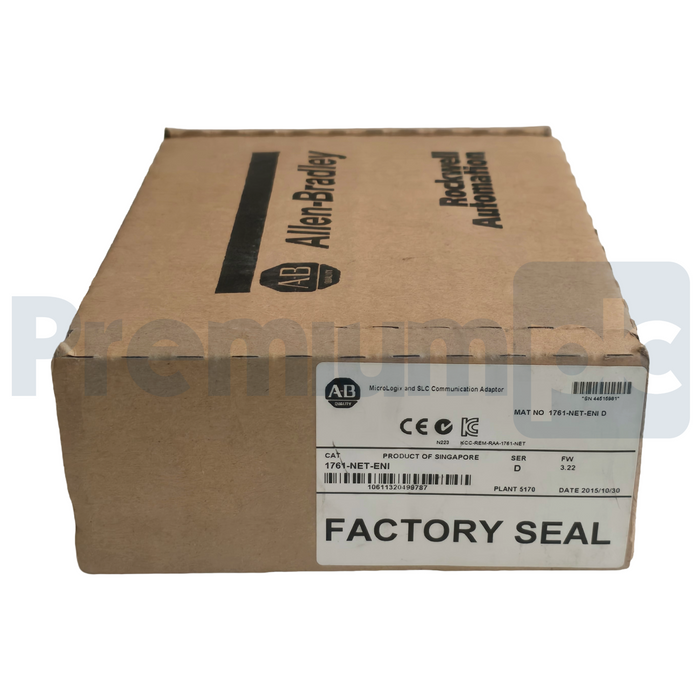 NEW SEALED Allen Bradley 1761-NET-ENI /D MicroLogix SLC Ethernet Adaptor NSFS