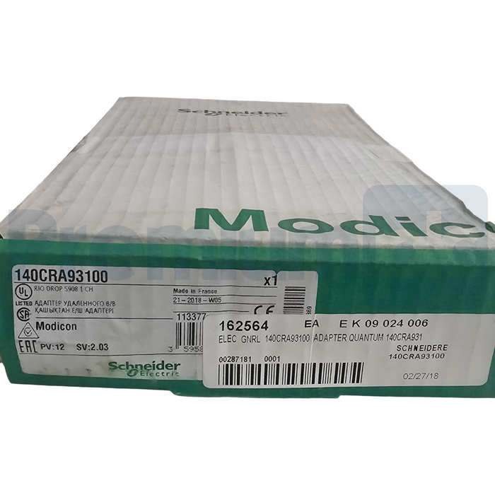 Schneider Electric Modicon Quantum 140CRA93100 RIO Drop Adaptor Module – NSMP