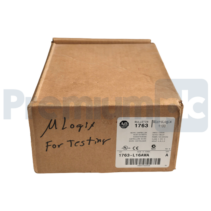 Allen Bradley 1763-L16AWA /A MicroLogix 1100 16-PT Micro Controller 1763L16AWA