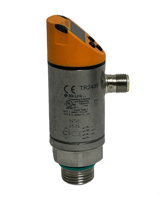 ifm TR2439 Temperature Evaluation Unit IO-Link Pt100/Pt1000 Display