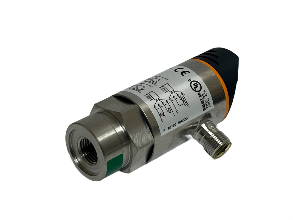 IFM PN2022 PN-100-SBR14-MFRKG/US/ /V Pressure Sensor w/Display  G 1/4 NSMP