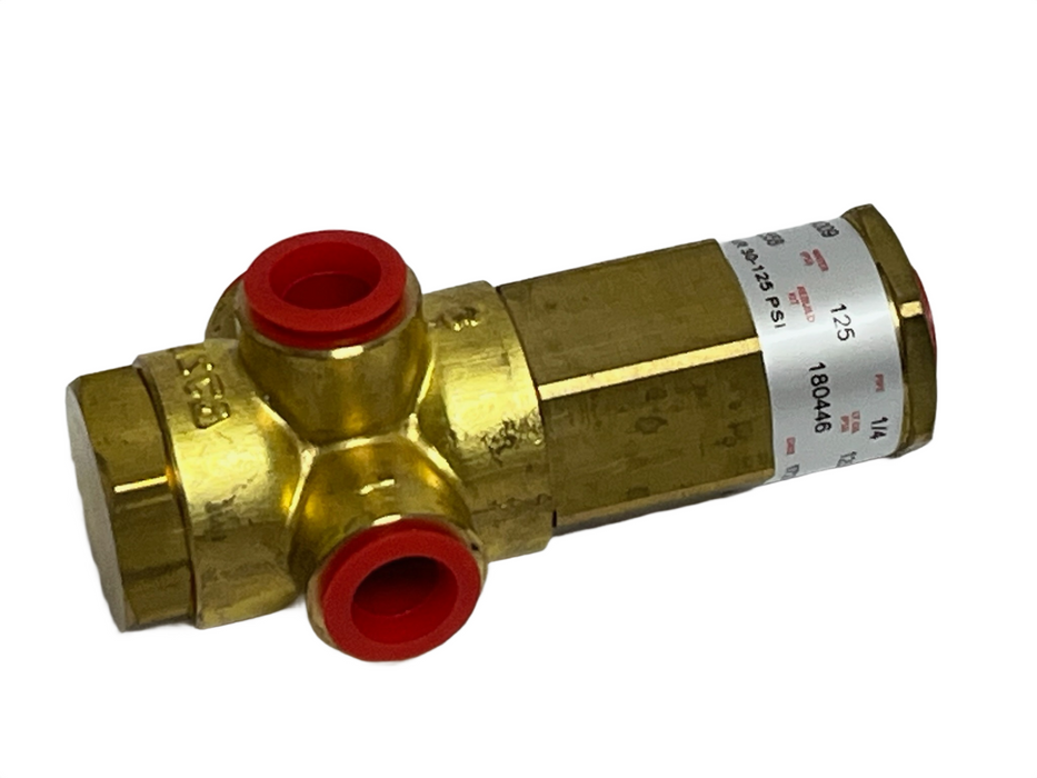ASCO P320A009 3-Way Universal Air Operated Valve 1/4" NPT Brass New Surplus