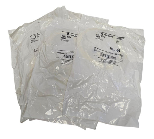 LOT OF 7 NEW ALLEN BRADLEY 889D-F4AC-2 QD CORDSETS 4-PIN 2M SER. B