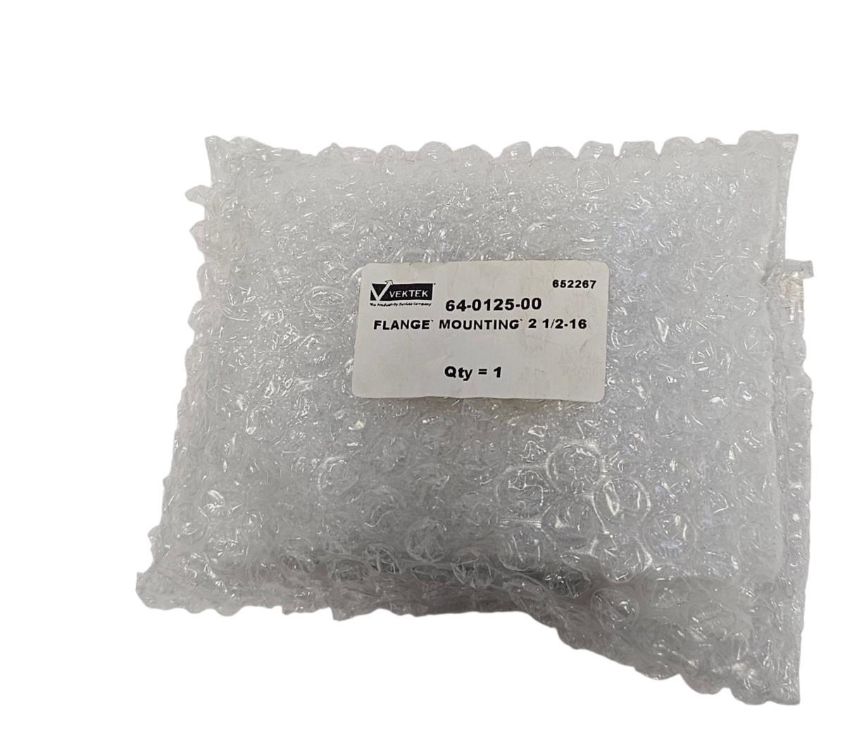 NEW VEKTEK 64-0125-00 FLANGE MOUNTING 2-1/2-16