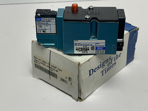 MAC Valves 82A-AC-000-TM-DAAP-1DA 3-Way Solenoid Valve New Surplus