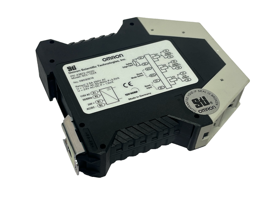 Omron SCC-1224 Safety Edge Controller 43872-0020 120/240V AC