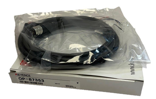 NIB KEYENCE OP-87353 CONTROL CABLE OP87353 2M LENGTH