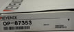 NIB KEYENCE OP-87353 CONTROL CABLE OP87353 2M LENGTH