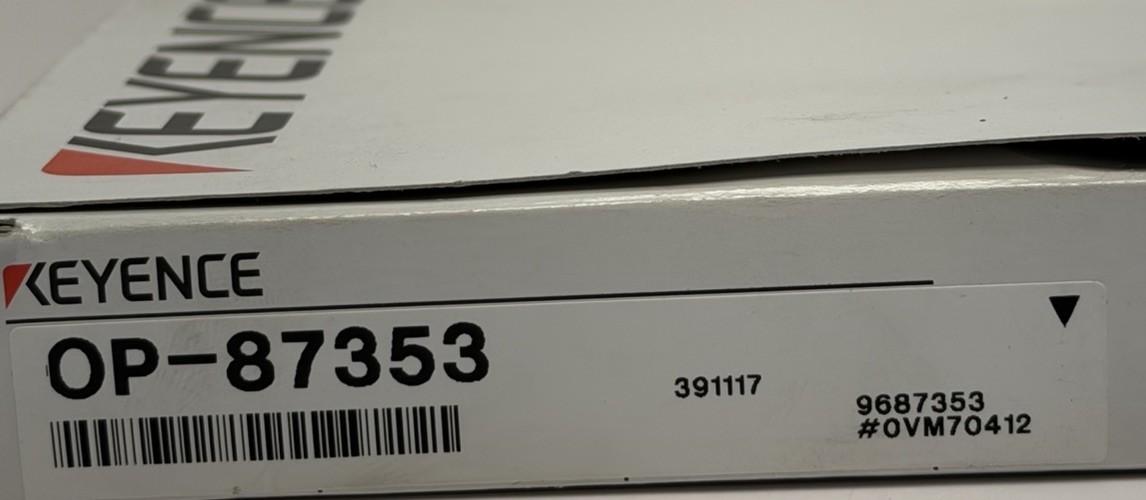 NIB KEYENCE OP-87353 CONTROL CABLE OP87353 2M LENGTH