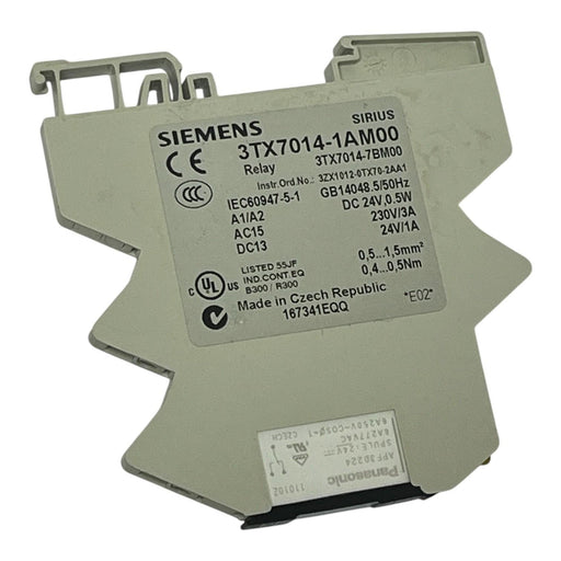 Lot of 4 Siemens 3TX7014-1AM00 Interface Relays 24V AC/DC New Surplus