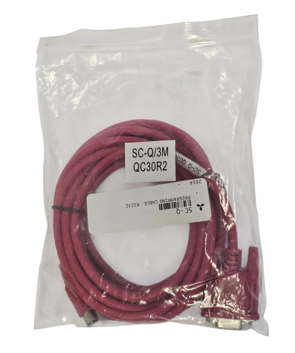 NEW MITSUBISHI SC-Q/3M PROGRAMMING CABLE RS232 SC-Q