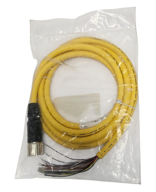 NEW TURCK CKM 19-19-3 CORDSET SINGLE ENDED ID NUMBER U4703-11 LENGTH 3M