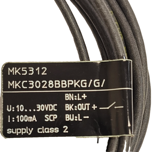 NEW IFM MKC3028BBPKG/G CYLINDER SENSOR WITH GMR CELL MK5312