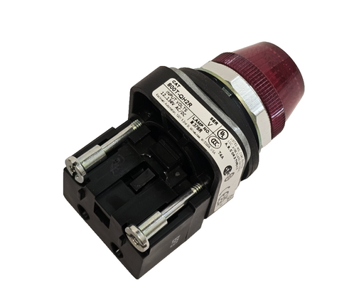 NEW ALLEN BRADLEY 800T-QH2R PILOT LIGHT 800TQH2R SER. V RED WITH 800TC-N374