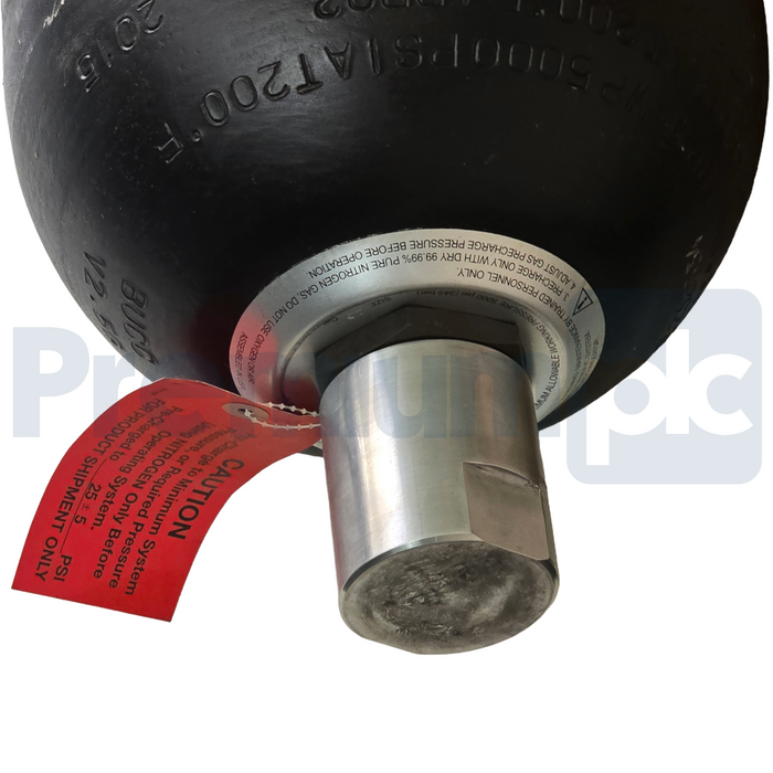 Bosch Rexroth HAB10-345-5X/1G09G-ZN111-ASME Bladder Accumulator R978053701 NSMP