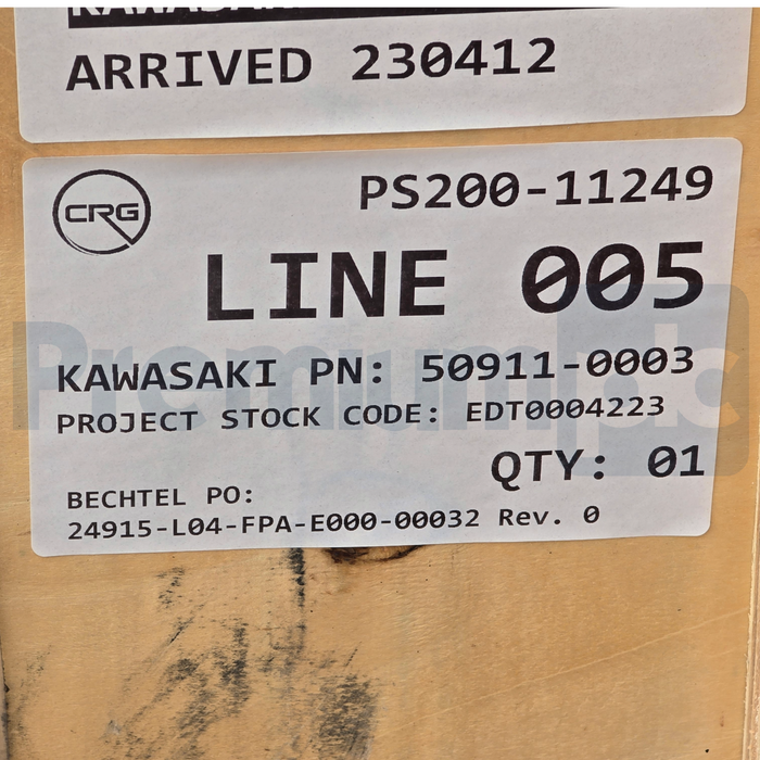 Kawasaki 50911-0003 RS80N Robot Wrist Assembly 509110003 | Genuine OEM NSMP