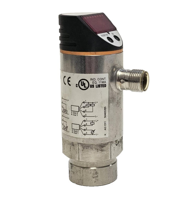 IFM PN2209 PRESSURE SENSOR -14.5 TO 14.5 PSI IO-LINK 4-20 MA