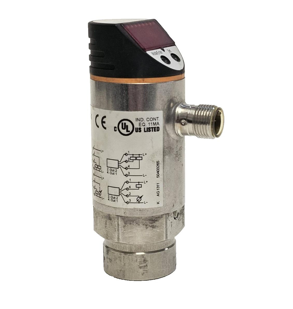 IFM PN2209 PRESSURE SENSOR -14.5 TO 14.5 PSI IO-LINK 4-20 MA