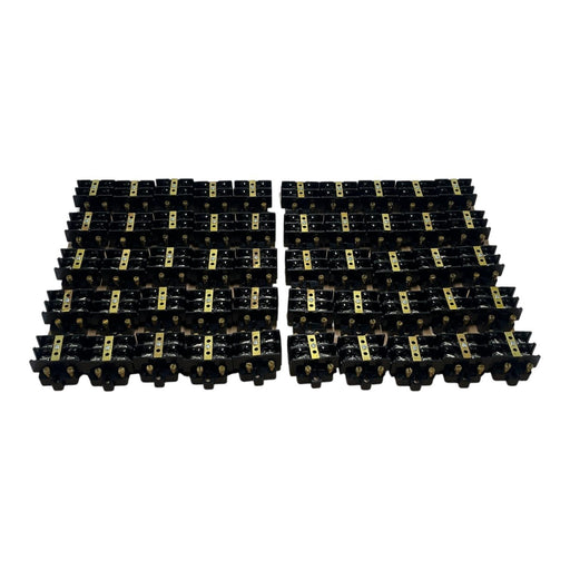 Lot of 50 Eaton Bussmann KUSC2 KU Series Panel Mount Terminal Blocks 600V 60A