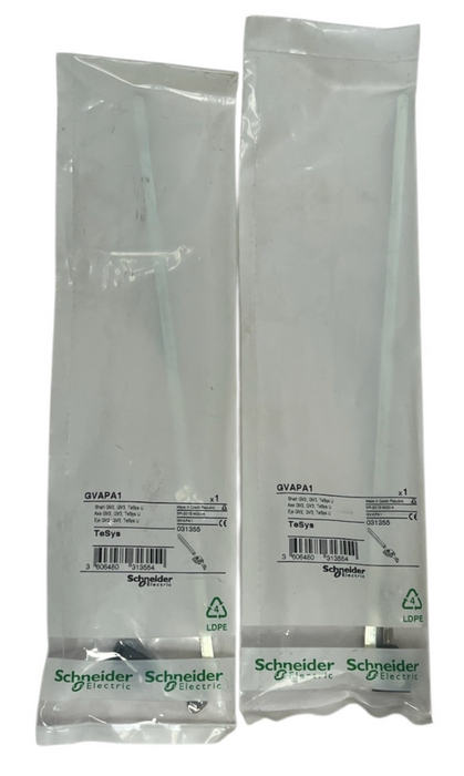 Lot of 2 Schneider Electric GV2APN02 TeSys GV2 Extended Rotary Handle Kits IP54