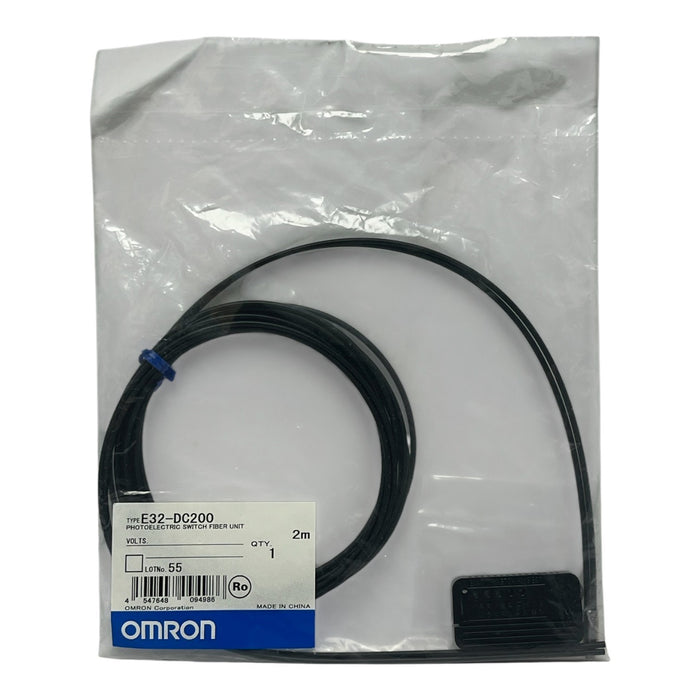 Omron E32-DC200 Fiber Optic Sensor Unit Diffuse Reflective M3 - NSFS