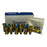 Lot of 13 Swagelok B-QC4-B-2PM Brass Quick-Connect Body QC4 Series 1/8" MNPT