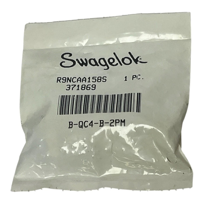 Lot of 13 Swagelok B-QC4-B-2PM Brass Quick-Connect Body QC4 Series 1/8" MNPT
