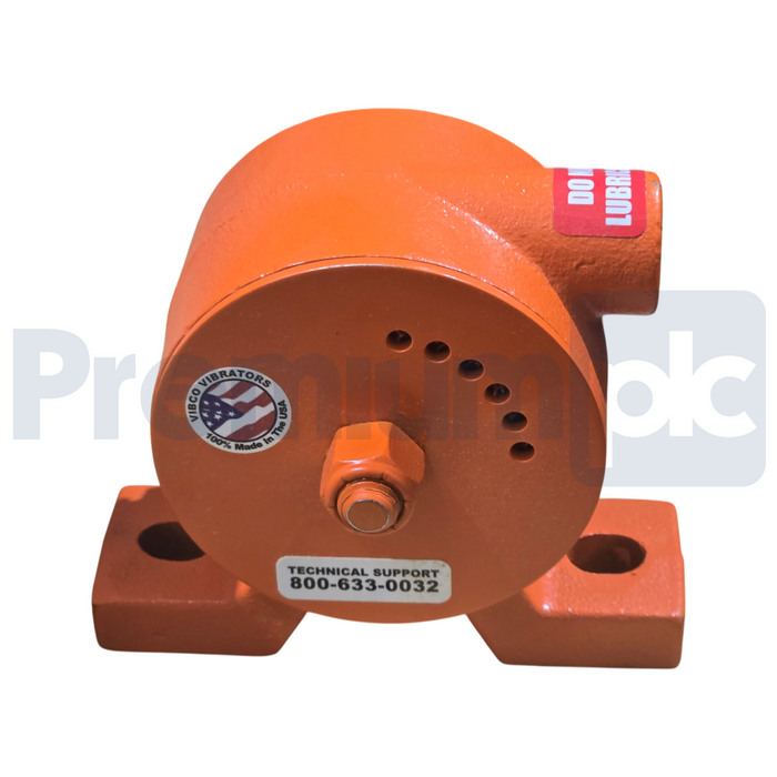 VIBCO VS-320 Pneumatic Turbine Vibrator 600lb Force 6000 VPM  3/8 NPT 80PSI NSMP
