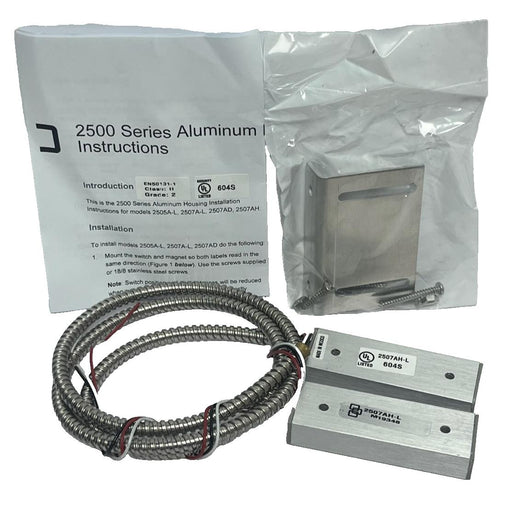 UTC Interlogix 2507AH-L Magnetic Contact High Security SPDT Armored Cable