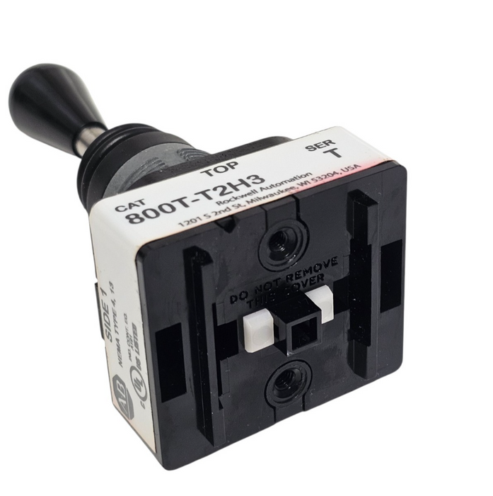 NIB ALLEN BRADLEY 800T-T2H3 TOGGLE SWITCH TWO-WAY 800TT2H3 SER. T NSFP