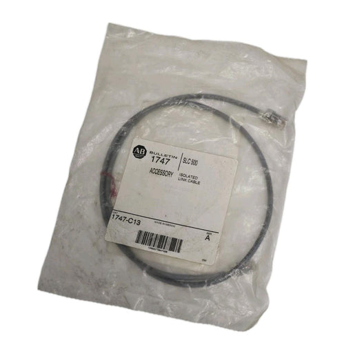 NEW ALLEN BRADLEY 1747-C13 SLC 500 ISOLATED LINK CABLE 1747C13 SER. A