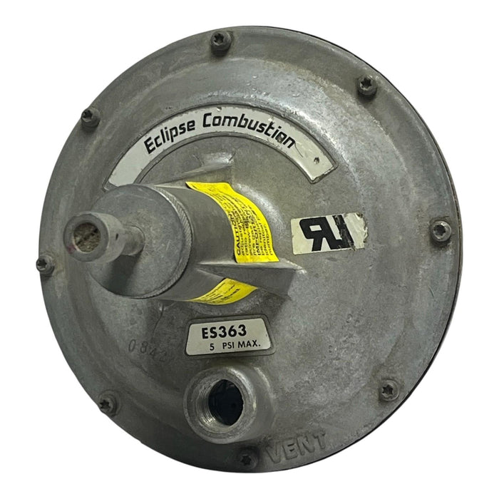 Eclipse Combustion ES363 Ratio Regulator 1-1/2" NPT 5 PSI Max