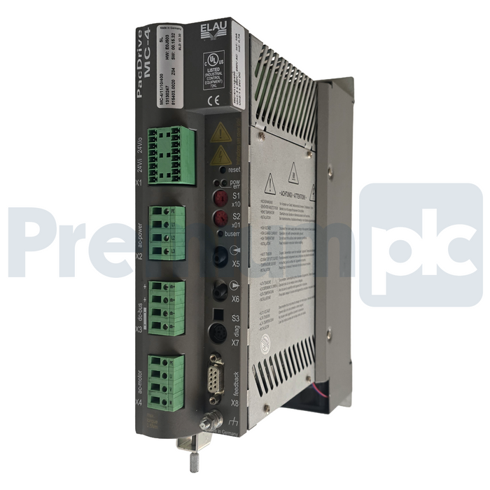 Schneider Electric ELAU PacDrive MC-4 Servo Drive MC-4/11/10/400 | HW: E0J503