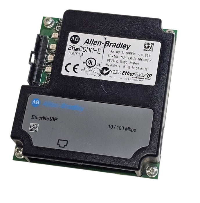 ALLEN BRADLEY 20-COMM-E INTERFACE ADAPTER 20COMME SERIES B (V4.001)