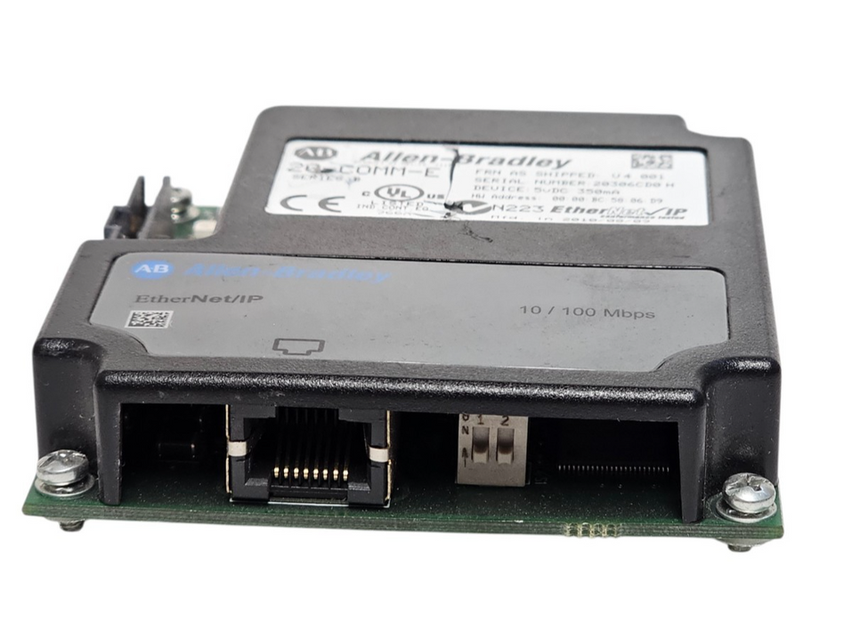ALLEN BRADLEY 20-COMM-E INTERFACE ADAPTER 20COMME SERIES B (V4.001)