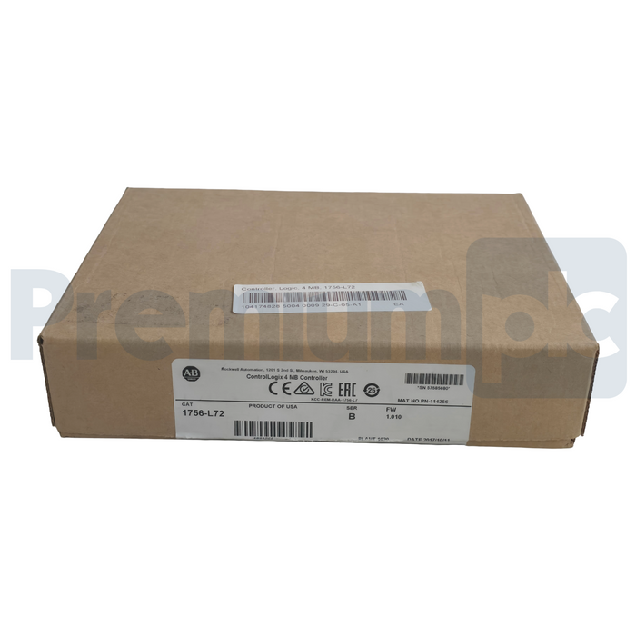 Allen Bradley 1756-L72 /B ControlLogix Logix5572 4MB Controller 1756L72 NSMP