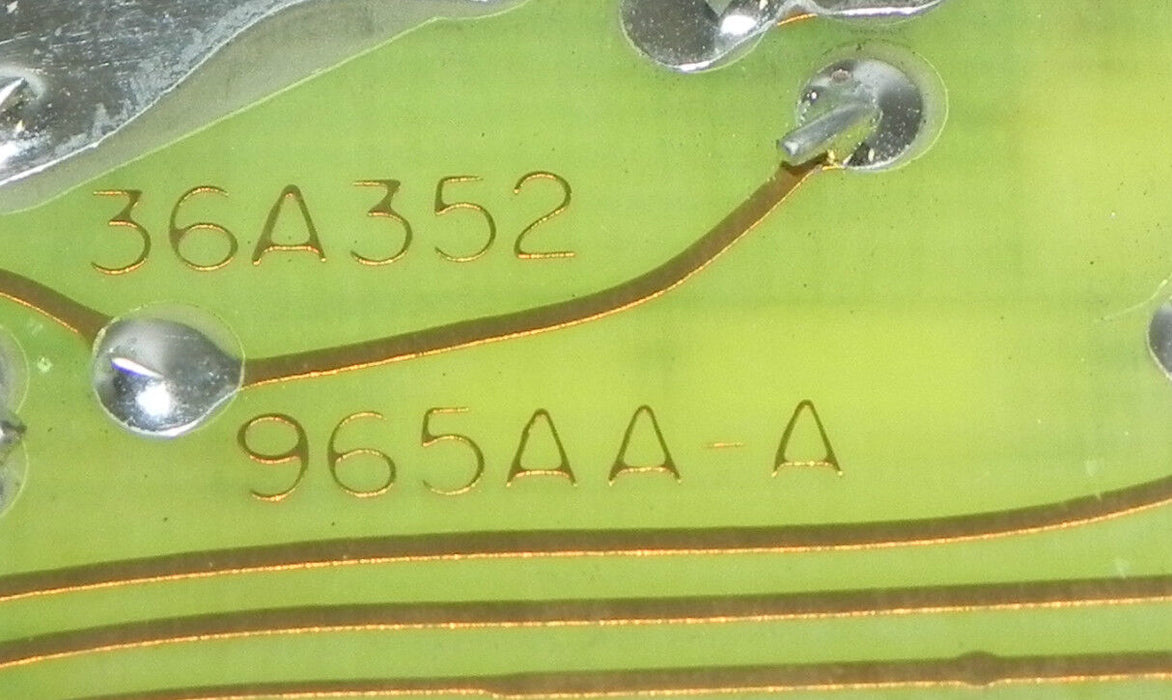 GENERAL ELECTRIC 193X252AAG02 REGULATOR CARD