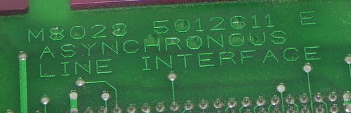 DIGITAL EQUIPMENT M8028 ASYNCHRONOUS LINE INTERFACE BOARD 5012611 E