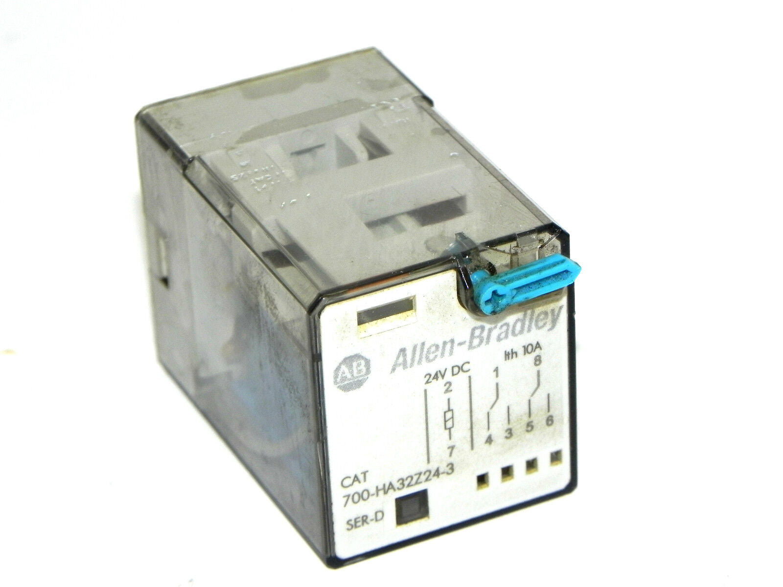ALLEN BRADLEY GENERAL PURPOSE RELAY 700-HA32Z24-3 SER. D 700HA32Z243