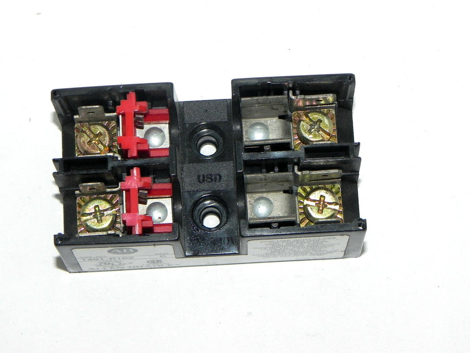 ALLEN BRADLEY 1491-R162 FUSE BLOCK SER. C 1491R162