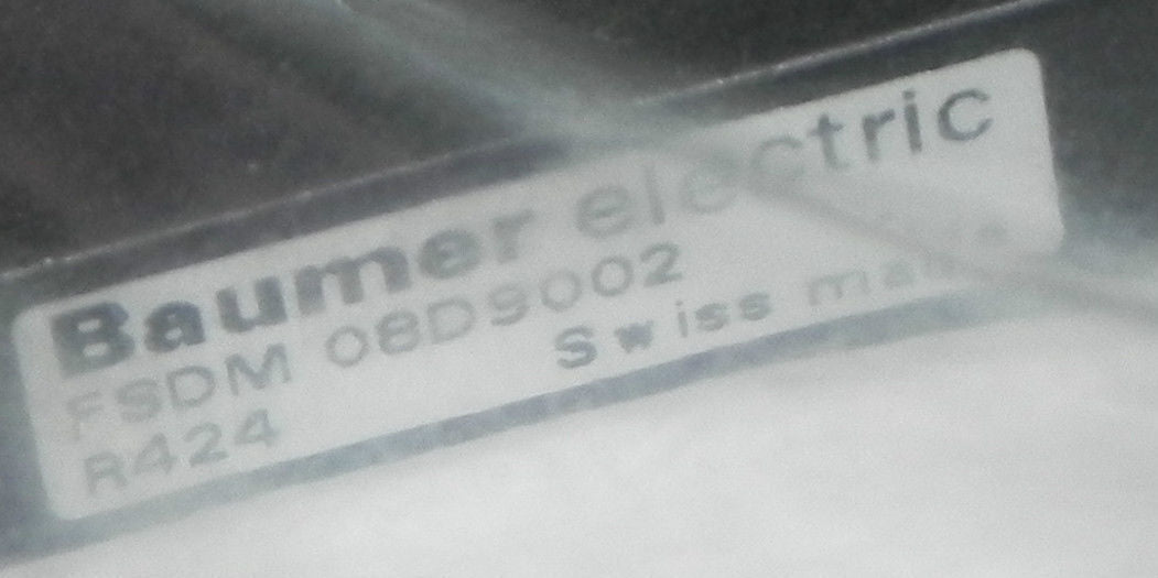 NEW BAUMER FSDM 08D9002 THROUGH BEAM EMITTER FSDM08D9002, 12-30 VDC