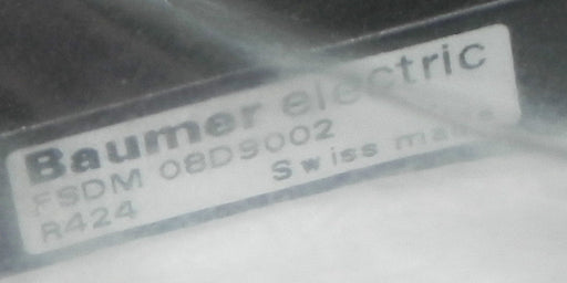 NEW BAUMER FSDM 08D9002 THROUGH BEAM EMITTER FSDM08D9002, 12-30 VDC