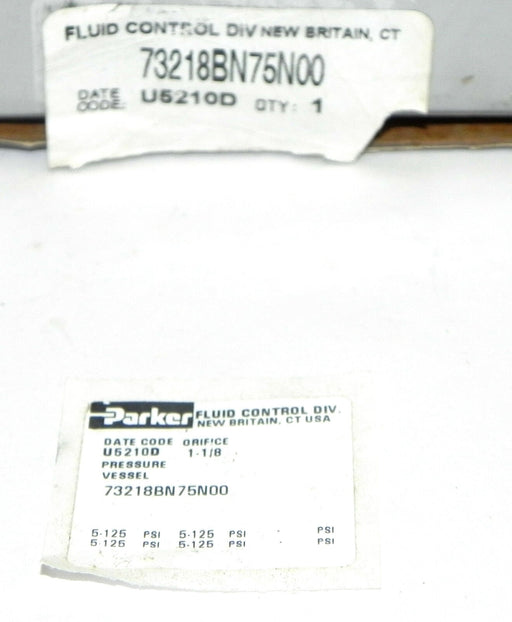 NIB PARKER 73218BN75N00 VALVE 73218BN75N0033363