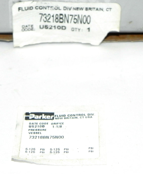 NIB PARKER 73218BN75N00 VALVE 73218BN75N0033363