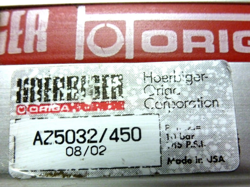 HOERBIGER ORIGA AZ5032/450 PISTON ROD CYLINDER APPEARS NEW