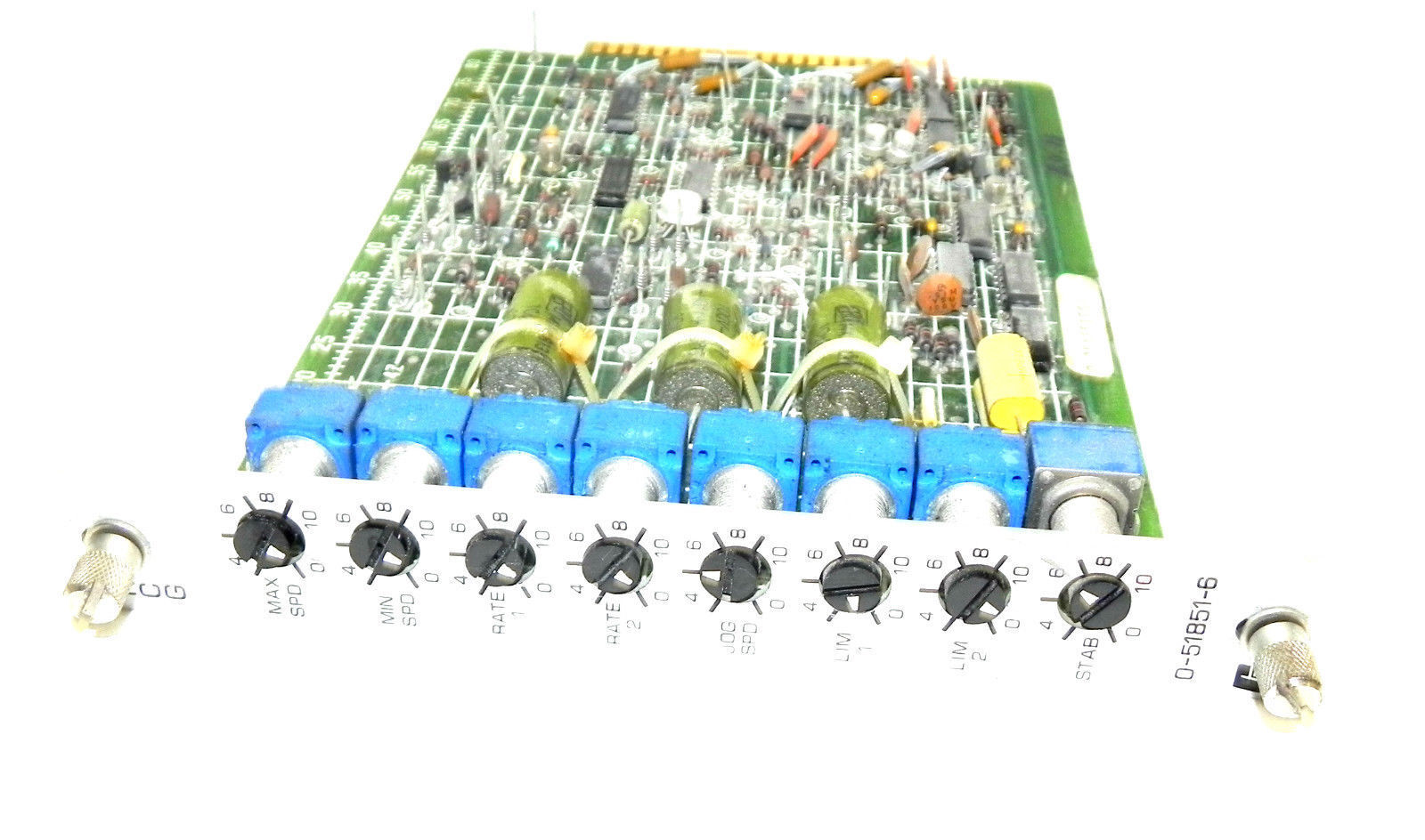 RELIANCE ELECTRIC 0-51851-6 PC BOARD CONTROL REGULATOR USED