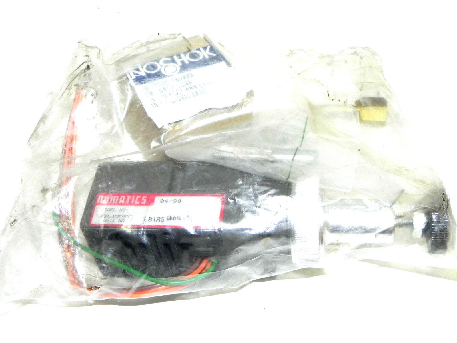 NEW NUMATICS 081RS400V VALVE BODY COMPLETE W/ NOSHOK GAUGE